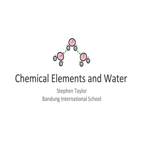 3.1 chemical elements & water | PPT