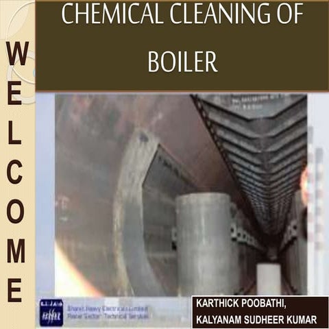 Chemical Cleaning of Boiler in a Thermal Power Plant