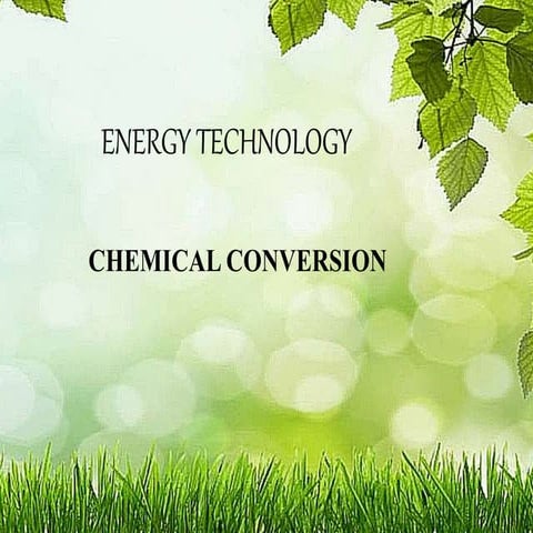 Chemical conversion
