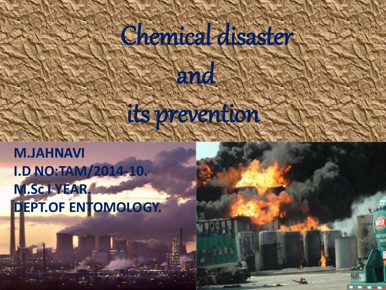 Chemical disaster tam 201410