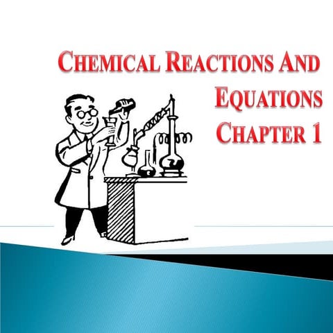Chemical equations and reactions 