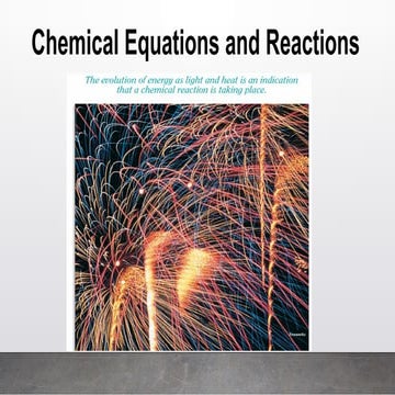 Chemical reactions | PPTX