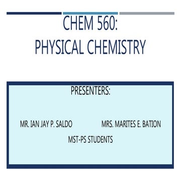 Chemical equilibrium