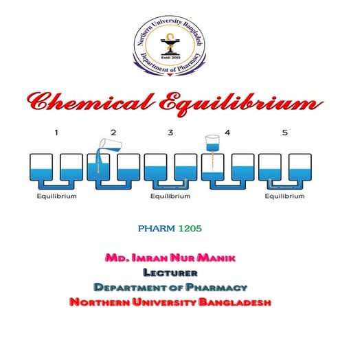 Chemical equilibrium manik 