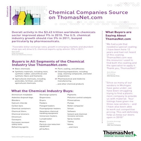 Chemical Fact Sheet 2011