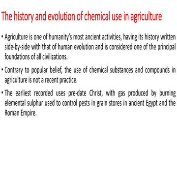 Environmental and health implications of chemical fertilizers and pesticides