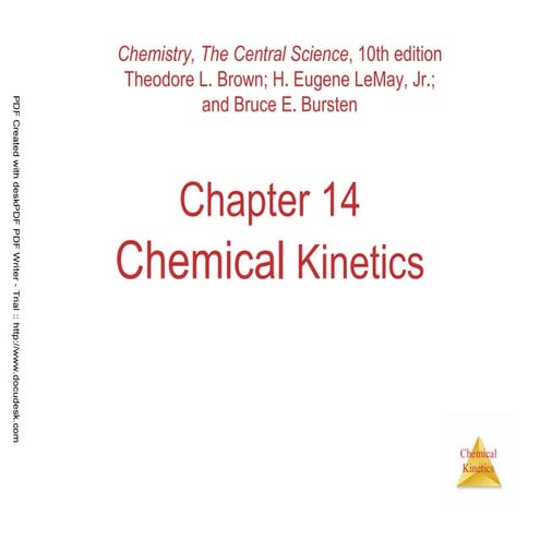 Chemical kinetics