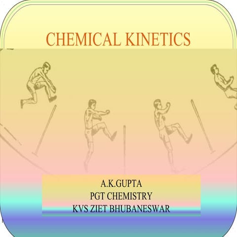 Chemical kinetics