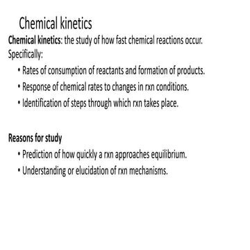 Chemical kinetics_Rate laws and reaction mechanisms.pdf