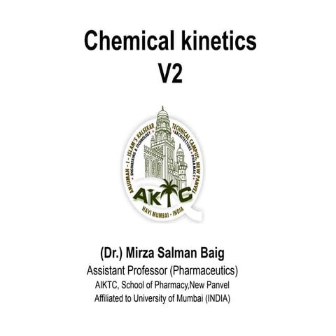 Chemical kinetics v2
