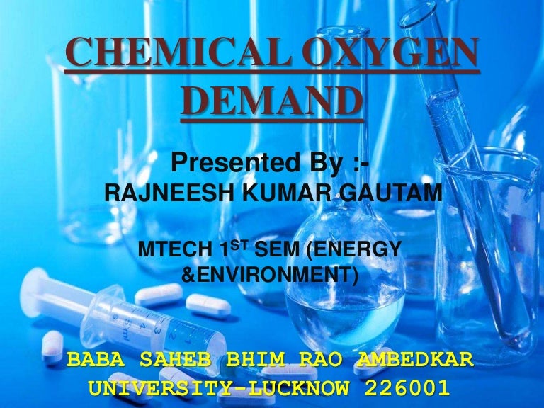 Chemical oxygen demand