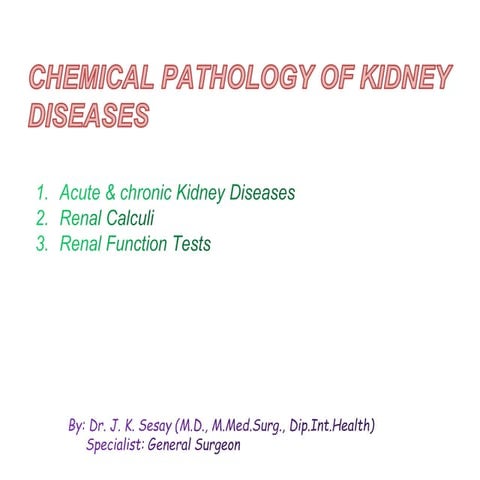 Chemical Pathology Of Kidney Diseases(0).pptx