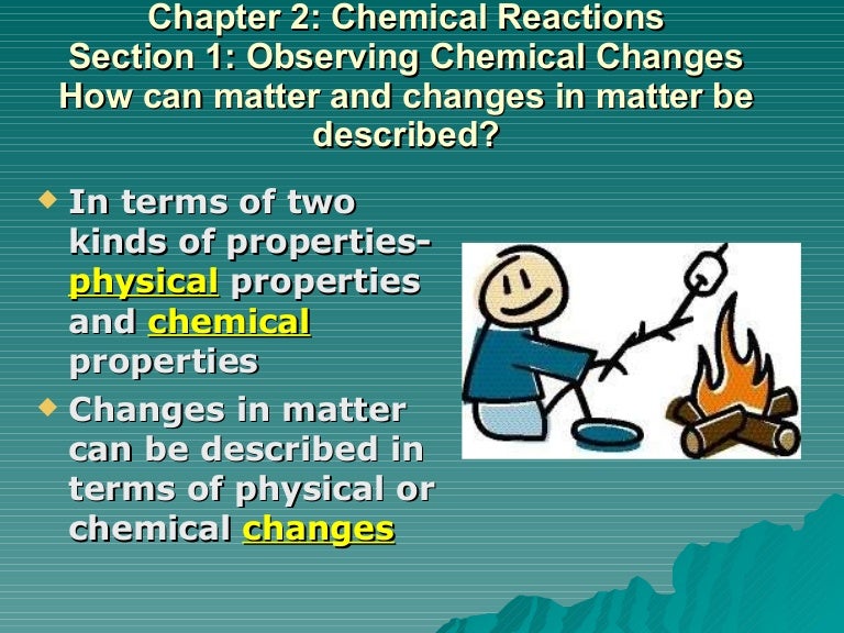Chemical reactions