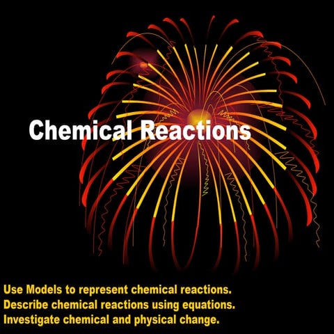 Chemical reactions