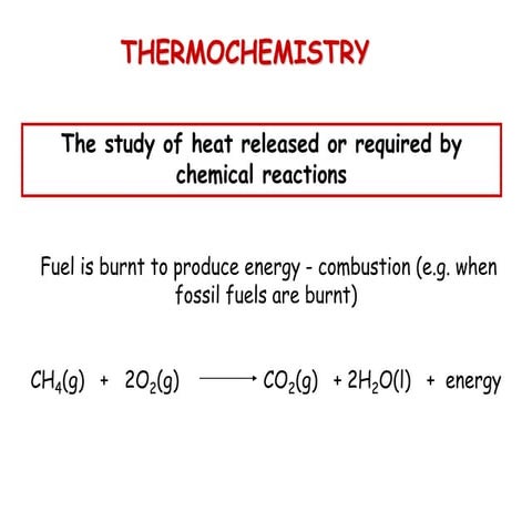 Chemical reactions
