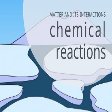 Chemical Reactions Science Presentation in Pastel Illustrations