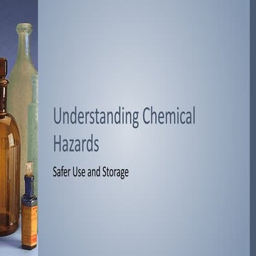 Chemical Safety for K-12 Science Teachers