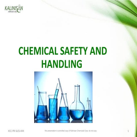 Chemical Safety & Handling.ppt ASDASDASDA | PPT