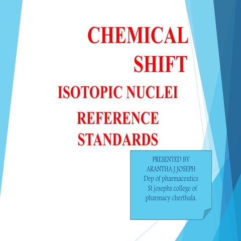 Chemical shift