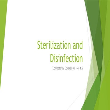 Chemical sterilisation and disinfection Student PPT.pptx