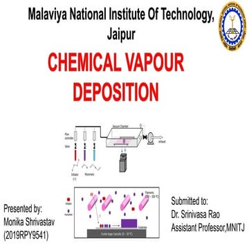 Chemical vapour deposition