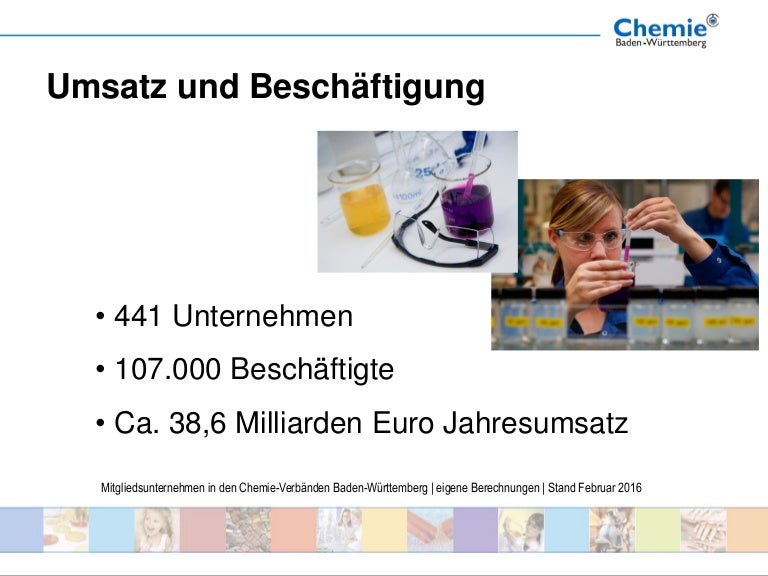 Chemische Industrie Baden Wurttemberg Strukturdaten 16