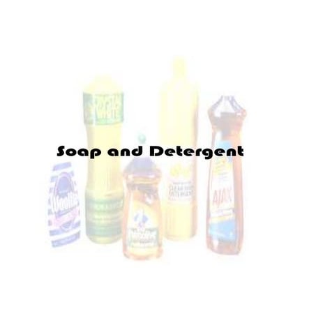 Soap and detergent ( chemistry folio form 5 )