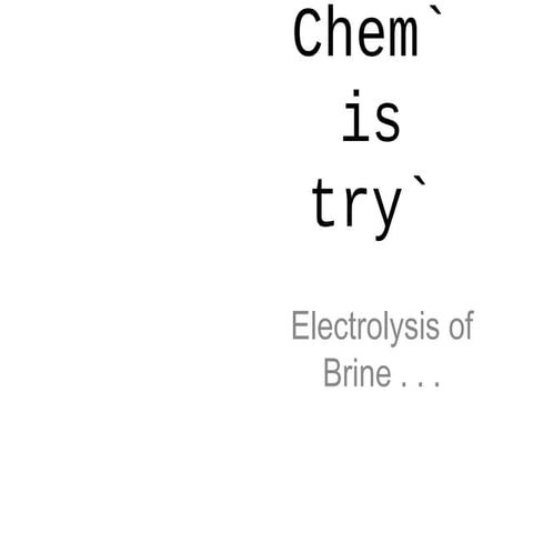 Chem`is try`