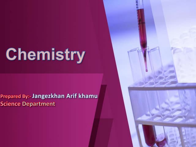 Chemistry | PPT