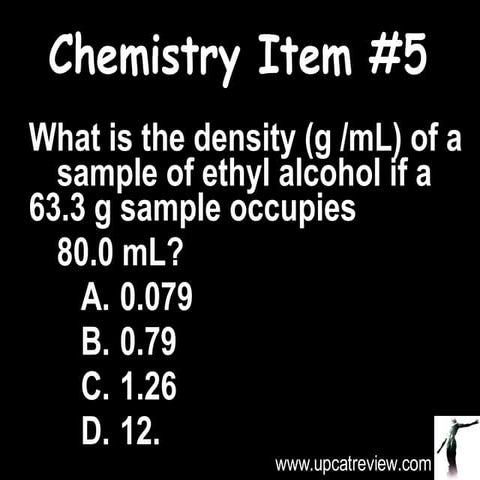 Chemistry Item#5