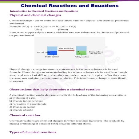 Chemistry notes-class-10-chapter-1