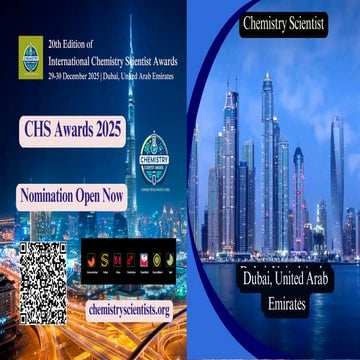 International Chemistry Scientist Awards