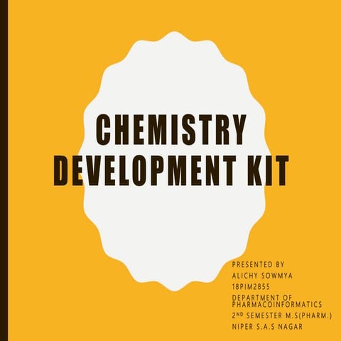 Chemistry development kit