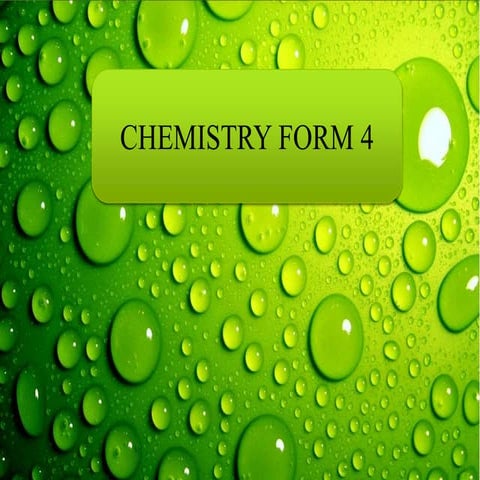 Chemistry form 4 gemstone
