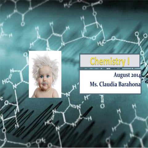 Chemistry i august 2014