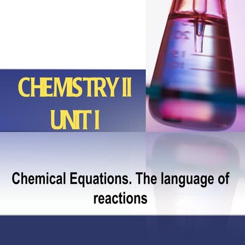 chemical equations