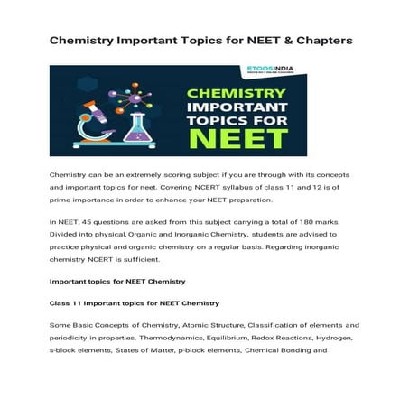 Chemistry Important Topics for NEET & Chapters.docx