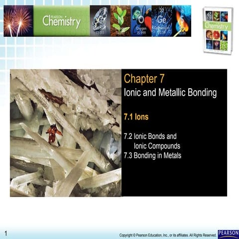 Chemistry  lesson 7.1 ppt