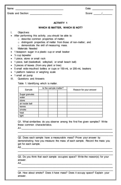 Science 8 module-1-version-3 | PDF