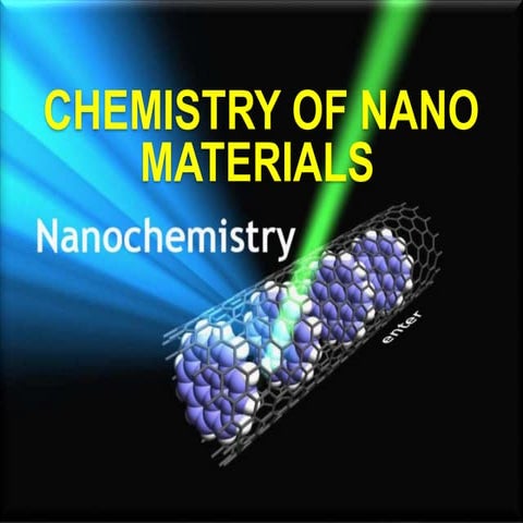 Chemistry of nanomaterials  introduction