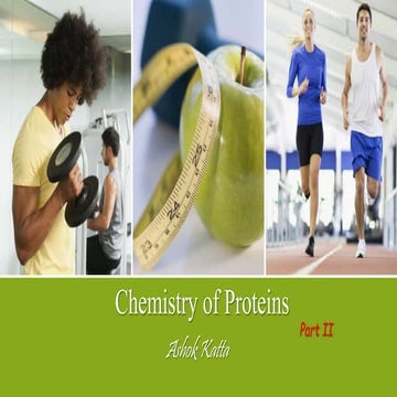Chemistry of proteins