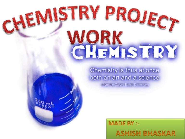 Chemistry project on Water Pollution