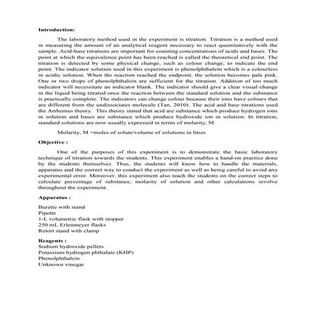 Chemistry report final