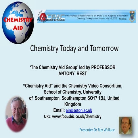 Chemistry Today and Tomorrow 