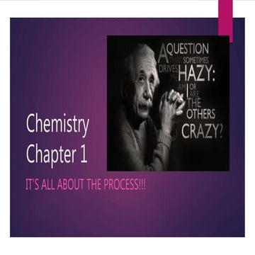 Chemisty chapter 1 notes