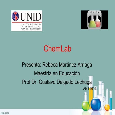 Chemlab parte i | PPT