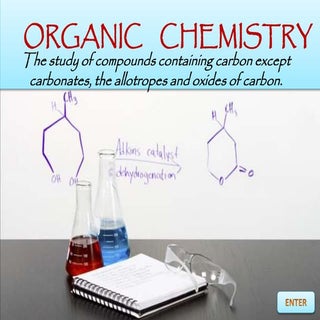 Chemistry M5 Organic Chemistry