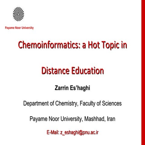 Chemoinformatic 