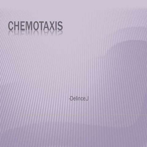 Chemotaxis