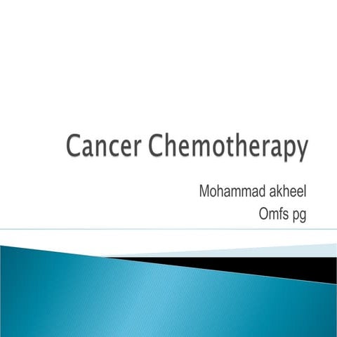 Chemotherapy